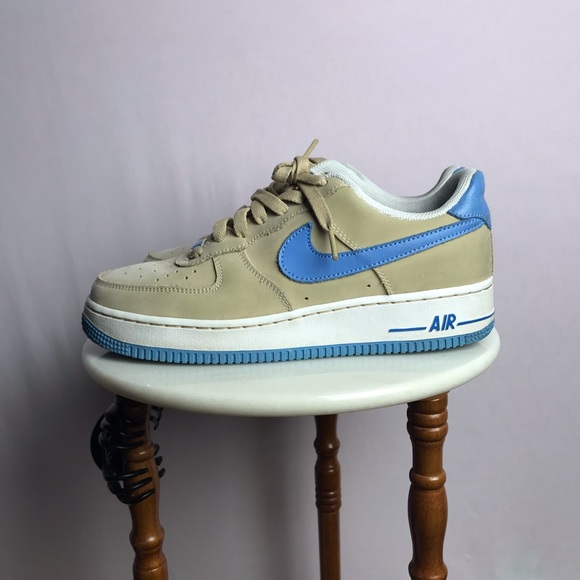 🚨SOLD🚨 Tan and blue Air Force 1 - Picture 2 of 7